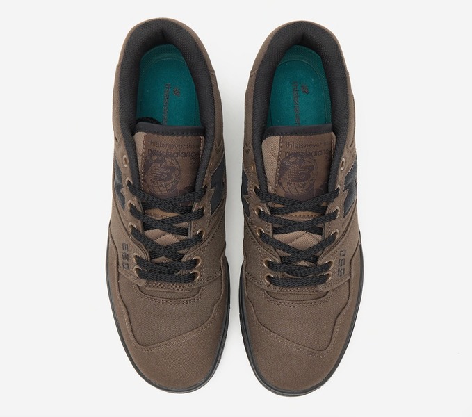 Thisisneverthat prepares a brown New Balance 550 | Grailify